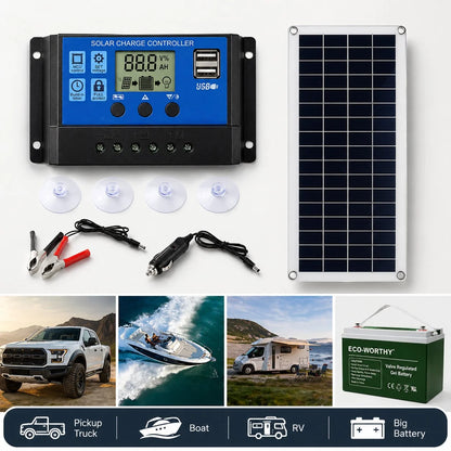 SolarMax 100 Kit Solar Battery Charger 12V