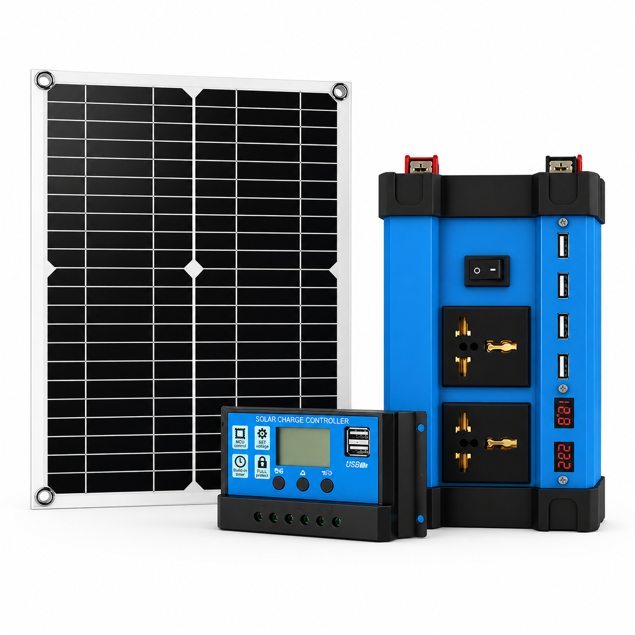 SolarMax 100 Kit Solar Battery Charger 12V